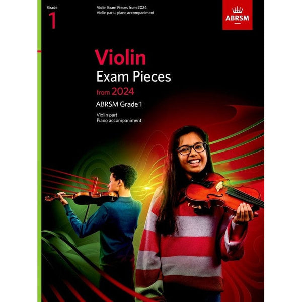 ABRSM Grade 1 Violin Exam Pieces 2024-Sheet Music-ABRSM-Logans Pianos