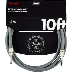 Fender 10' Anniversary Instrument Cable-Guitar & Bass-Fender-Logans Pianos