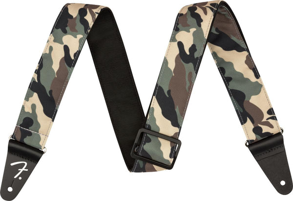 Fender 2" Camo Guitar Strap-Guitar & Bass-Fender-Woodland-Logans Pianos