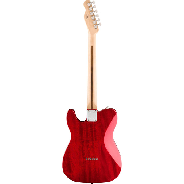 Fender Affinity Series Telecaster FMT SH Guitar-Guitar & Bass-Squier-Laurel-Crimson Red Transparent-Logans Pianos