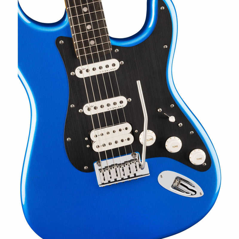 Fender American Ultra II Stratocaster HSS Electric Guitar-Guitar & Bass-Fender-Ebony-Noble Blue-Logans Pianos