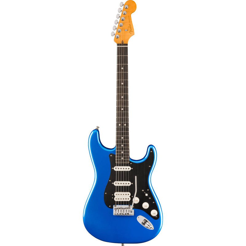 Fender American Ultra II Stratocaster HSS Electric Guitar-Guitar & Bass-Fender-Ebony-Noble Blue-Logans Pianos