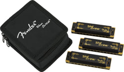 Fender Blues DeVille Harmonica (3 pack) with Case-Ukulele & Folk-Fender-Logans Pianos