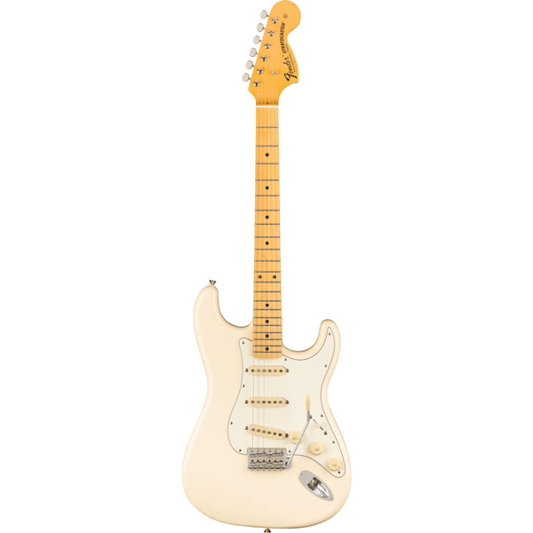 Fender JV Modified '60s Stratocaster Electric Guitar + BONUS HARD CASE-Guitar & Bass-Fender-Olympic White-Logans Pianos