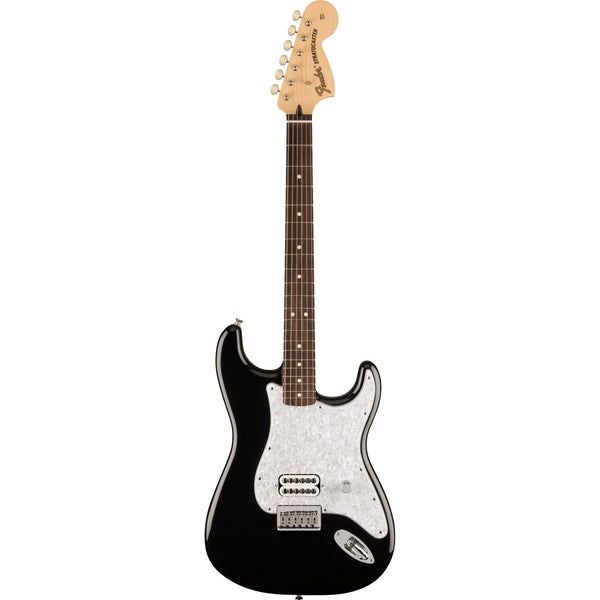 Fender Limited Edition Tom Delonge Stratocaster-Guitar & Bass-Fender-Black-Logans Pianos