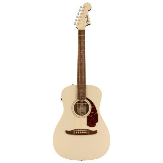 Fender Malibu Player Acoustic Electric Guitar-Guitar & Bass-Fender-Olympic White-Logans Pianos