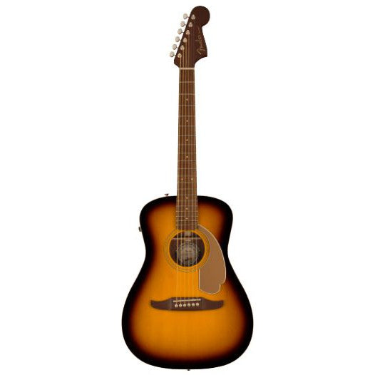 Fender Malibu Player Acoustic Electric Guitar-Guitar & Bass-Fender-Sunburst-Logans Pianos