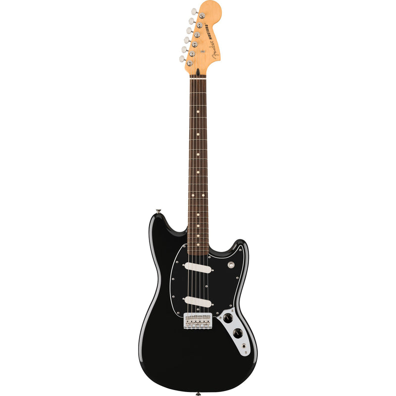 Fender Player II Mustang-Guitar & Bass-Fender-Rosewood-Black-Logans Pianos