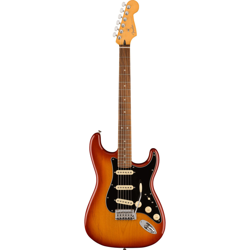 Fender Player Plus Stratocaster-Guitar & Bass-Fender-Pau Ferro-Sienna Sunburst-Logans Pianos