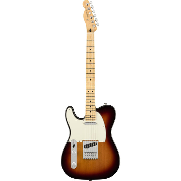 Fender Player Telecaster Left Handed Electric Guitar +BONUS HARD CASE-Guitar & Bass-Fender-Maple-3-Color Sunburst-Logans Pianos