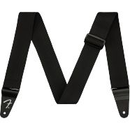 Fender Polypro Guitar Strap-guitar straps-Fender-Black-Logans Pianos