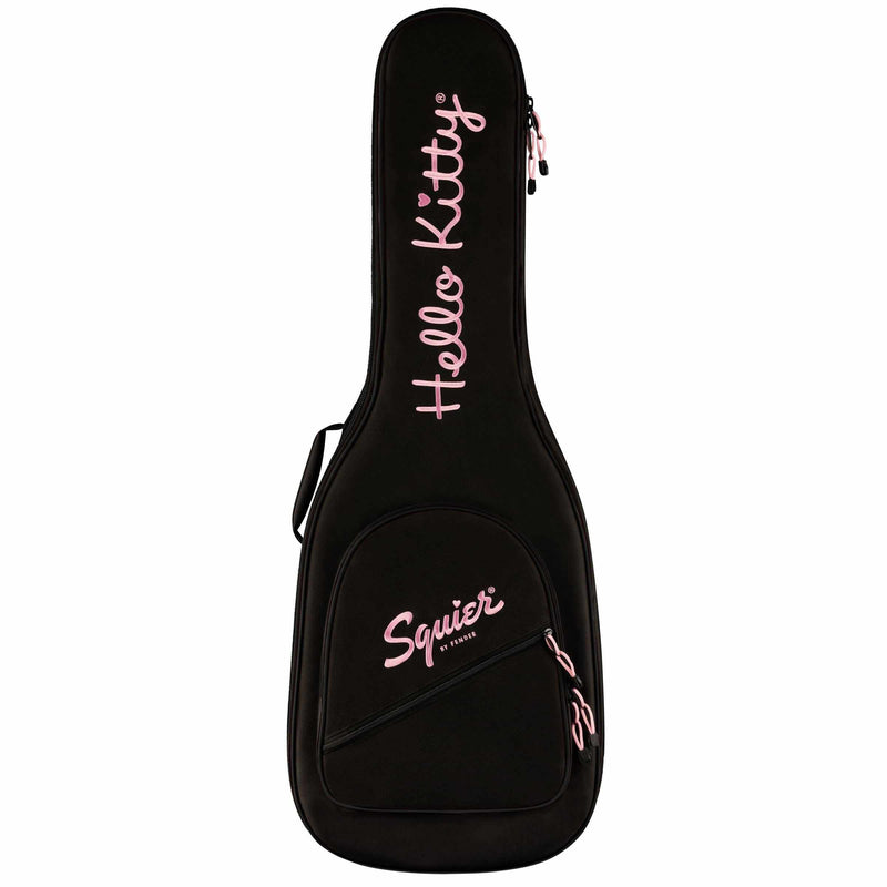 Fender Squier X Hello Kitty Pink Stratocaster-Guitar & Bass-Squier-Logans Pianos