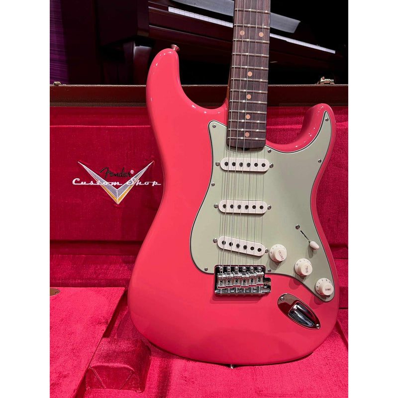 Fender Vintage Custom 1959 Stratocaster NOS-Guitar & Bass-Fender-Fiesta Red-Logans Pianos