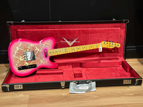 Fender Vintage Custom '68 Paisley Telecaster-Guitar & Bass-Fender-Logans Pianos