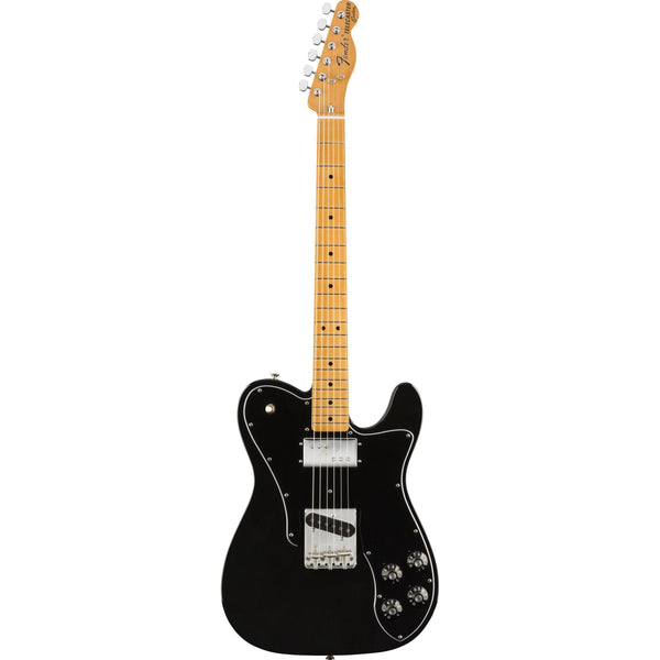 Fender Vintera '70s Telecaster Custom Electric Guitar - ONE LEFT-Guitar & Bass-Fender-Black-Logans Pianos