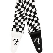 Fender Wavy Checkerboard Guitar Strap-guitar straps-Fender-Logans Pianos