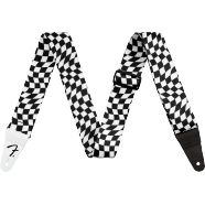 Fender Wavy Checkerboard Guitar Strap-guitar straps-Fender-Logans Pianos