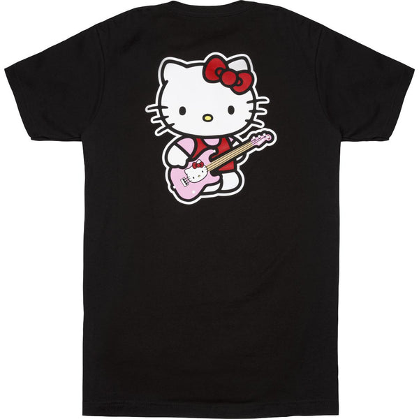 Fender x Hello Kitty Back Logo Tee-guitar accessories-Gretsch-Small-Logans Pianos