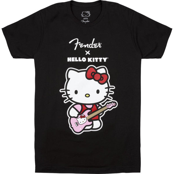 Fender x Hello Kitty Front Logo Tee-Gretsch-Small-Logans Pianos