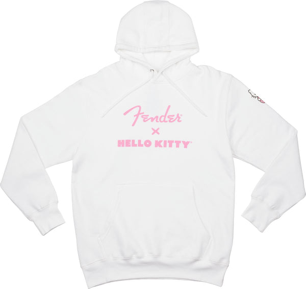 Fender x Hello Kitty Sleeve Logo Hoodie-Guitar & Bass-Gretsch-Small-Logans Pianos