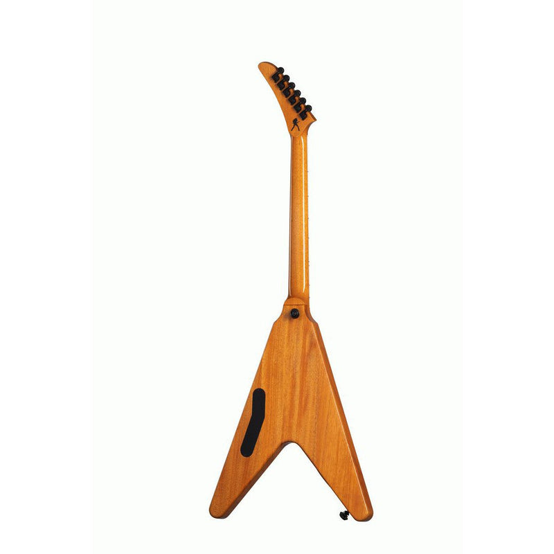 Gibson Dave Mustaine Flying V EXP Electric Guitar-Guitar & Bass-Gibson-Natural Antique-Logans Pianos