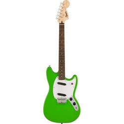 LIMITED EDITION SQUIER SONIC® MUSTANG®-Guitar & Bass-Squier-Limited Lime Green-Logans Pianos