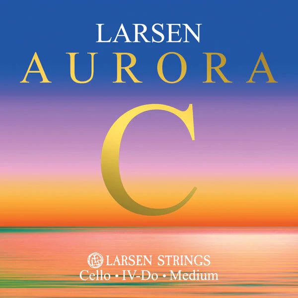 Larsen Aurora Cello Single C String Medium-Orchestral Strings-Larsen-4/4-Logans Pianos