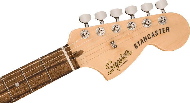 Squier Affinity Series Starcaster Deluxe Guitar-Guitar & Bass-Squier-Olympic White-Logans Pianos