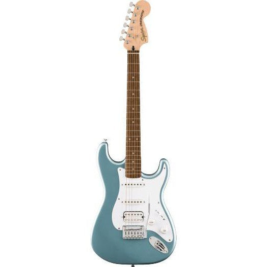 Squier Affinity Series Stratocaster Junior HSS-Guitar & Bass-Squier-Ice Blue Metallic-Logans Pianos