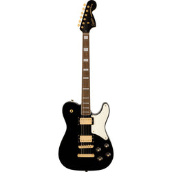 Squier Ltd. Paranormal Troublemaker Telecaster Deluxe-Guitar & Bass-Fender-Black-Logans Pianos