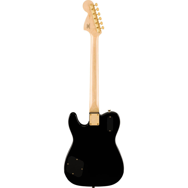 Squier Ltd. Paranormal Troublemaker Telecaster Deluxe-Guitar & Bass-Fender-Black-Logans Pianos