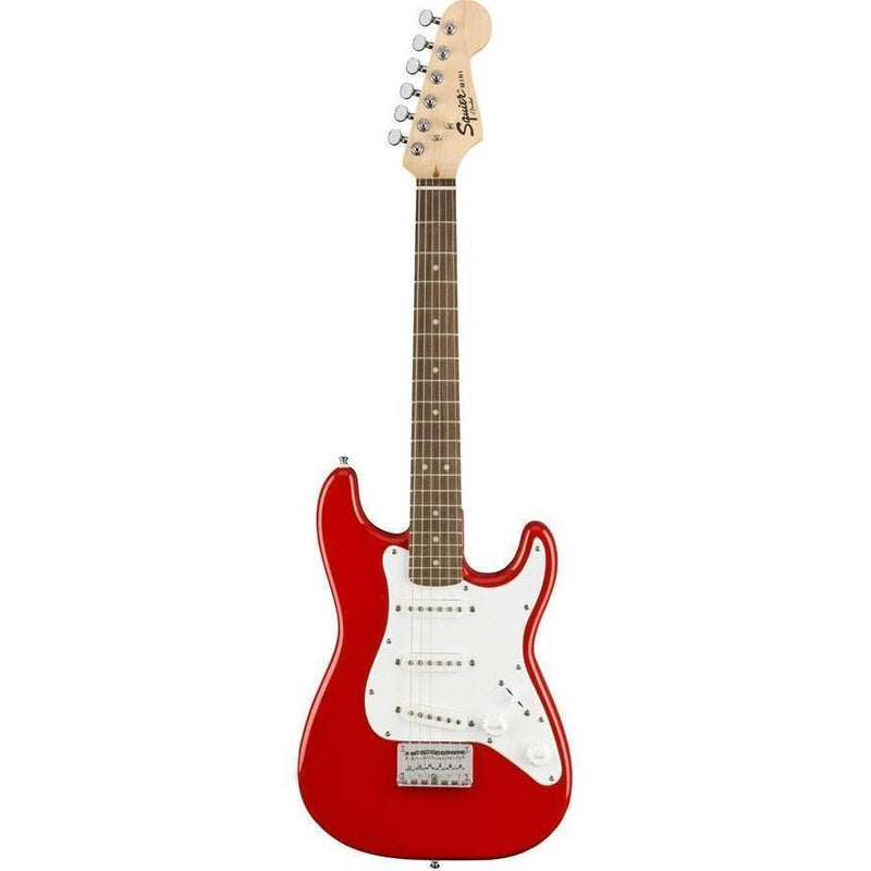 Squier Mini Strat Electric Guitar-Guitar & Bass-Squier-Dakota Red-Logans Pianos