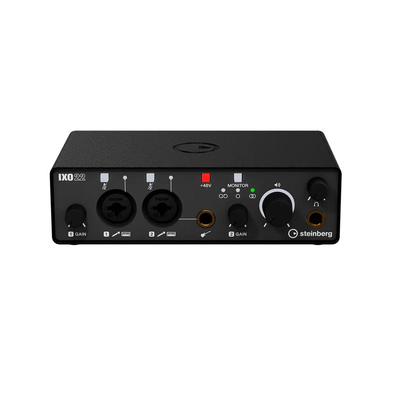 Steinberg IXO22 USB Audio Interface-Live Sound & Recording-Steinberg-Black-Logans Pianos