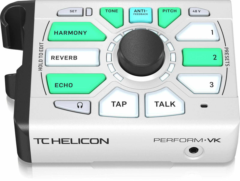 TC Helicon Perform-VK Vocal Processor White-Live Sound & Recording-TC Helicon-Logans Pianos