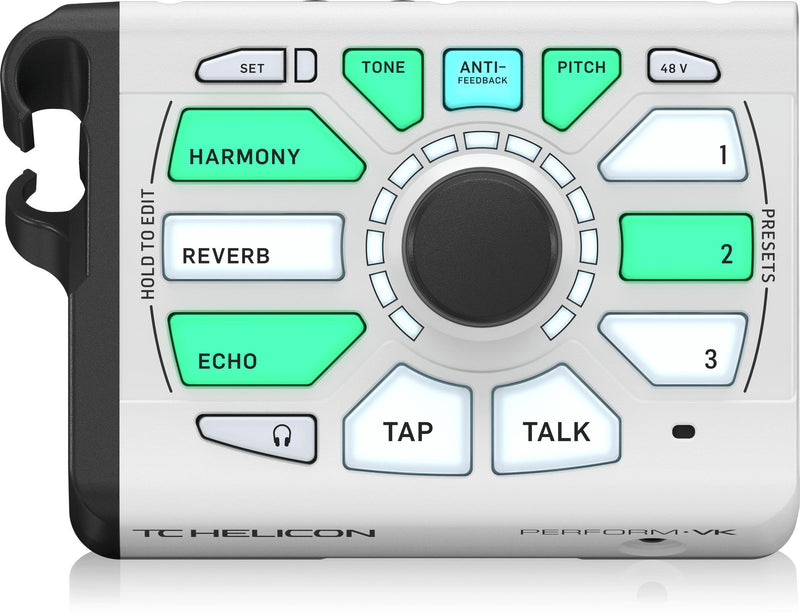 TC Helicon Perform-VK Vocal Processor White-Live Sound & Recording-TC Helicon-Logans Pianos