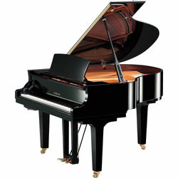 Yamaha C1 SH3 Silent Piano -1 ONLY AT THIS PRICE-Piano & Keyboard-Yamaha-Polished Ebony-Logans Pianos