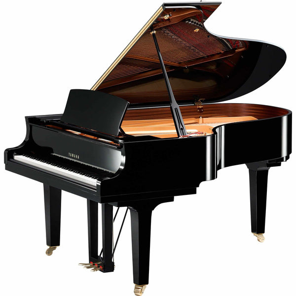 Yamaha C5X Grand Piano-Piano & Keyboard-Yamaha-Polished Ebony-Logans Pianos