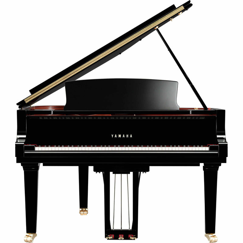 Yamaha C6XPE Concert Grand Piano-Piano & Keyboard-Yamaha-Polished Ebony-Logans Pianos