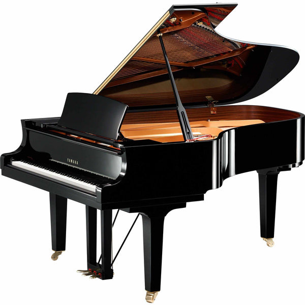 Yamaha C6XPE Concert Grand Piano-Piano & Keyboard-Yamaha-Polished Ebony-Logans Pianos