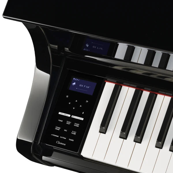 Yamaha Clavinova CLP-865 Digital Grand Piano-Piano & Keyboard-Yamaha-Polished White-Logans Pianos