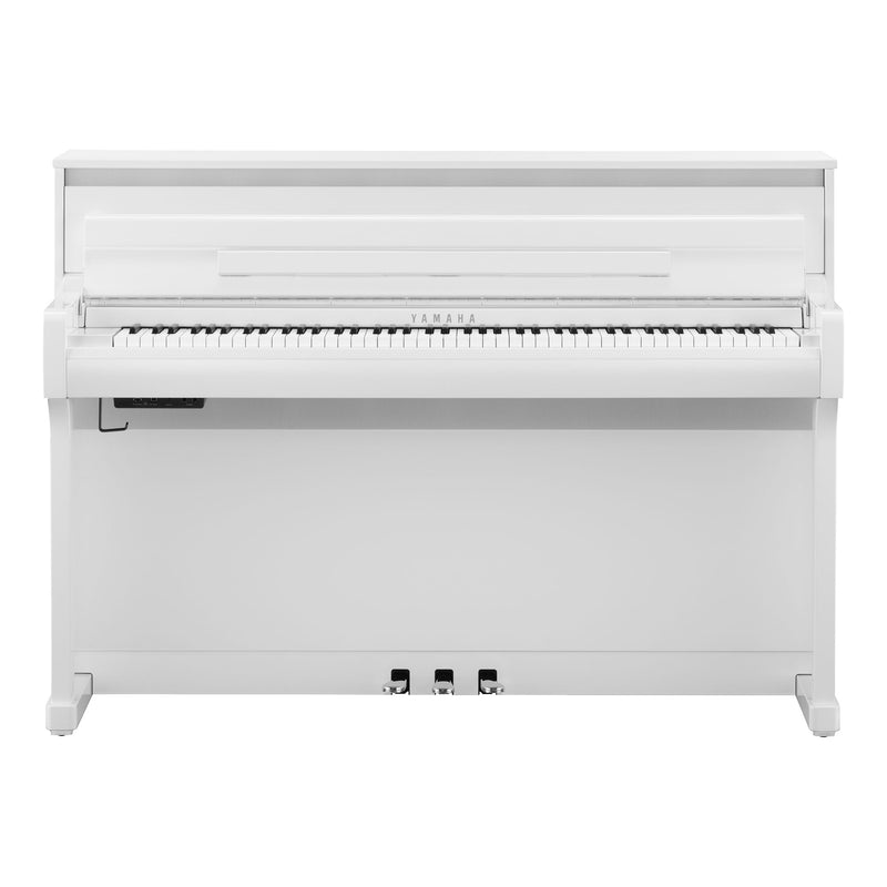 Yamaha Clavinova CLP-885 Digital Piano-Piano & Keyboard-Yamaha-Polished White-Logans Pianos