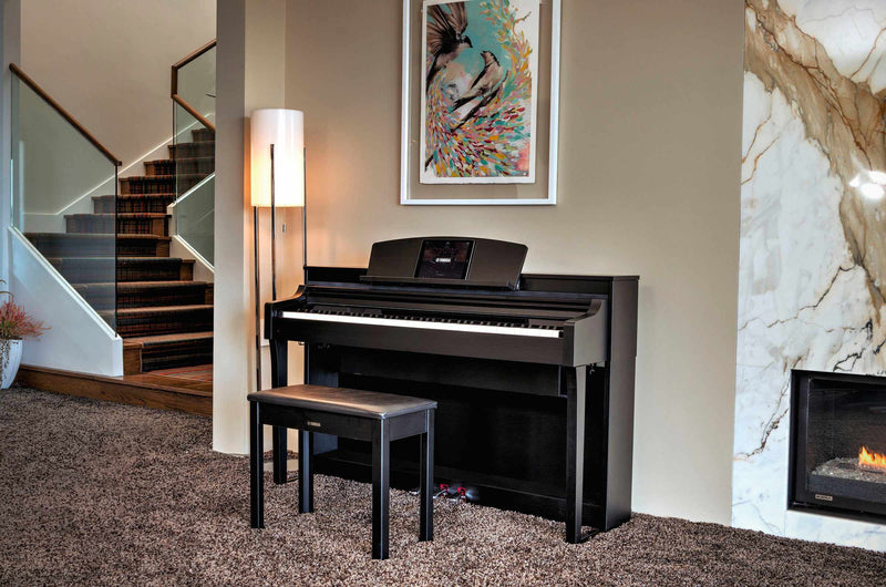 Yamaha Clavinova CSP-255 Digital Piano-Piano & Keyboard-Yamaha-White-Logans Pianos