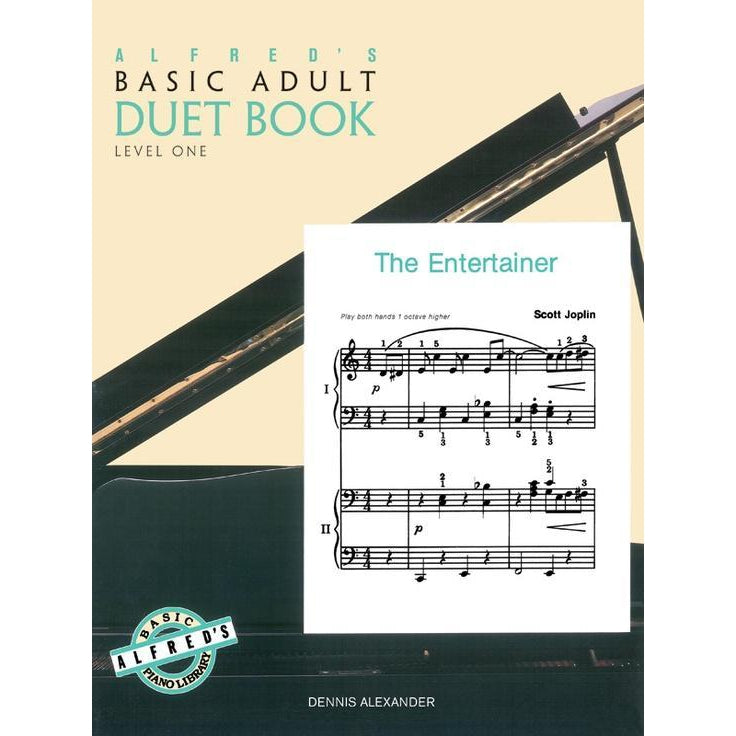 Alfred's Basic Adult Piano Course: Duet 1-Sheet Music-Alfred Music-Logans Pianos