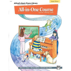 Alfred's Basic Piano Course: All-In-One Book 3-Sheet Music-Alfred Music-Logans Pianos