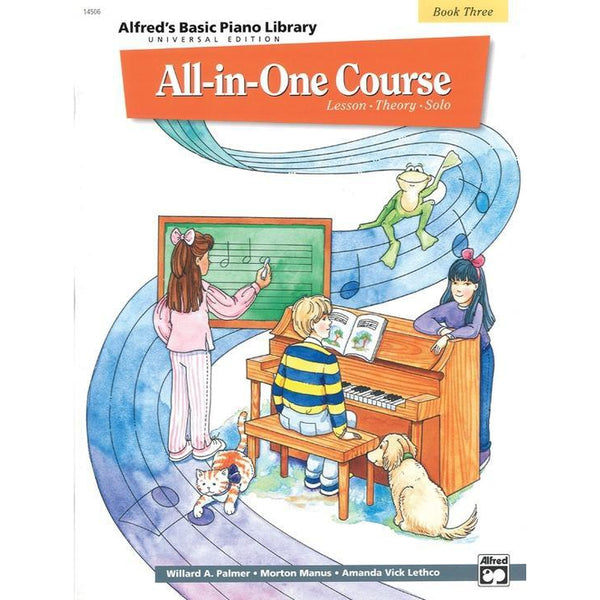 Alfred's Basic Piano Course: All-In-One Book 3-Sheet Music-Alfred Music-Logans Pianos