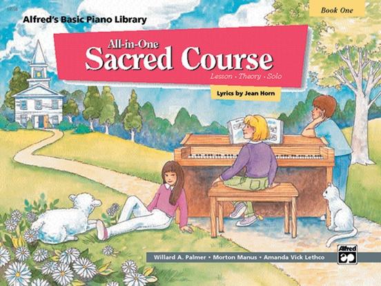 Alfred's Basic Piano Course: All-In-One Sacred Book 1-Sheet Music-Alfred Music-Logans Pianos