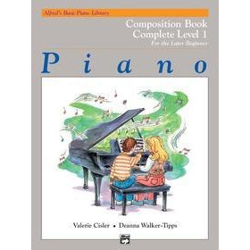 Alfred's Basic Piano Course: Composition Complete 1 (1A/1B)-Sheet Music-Alfred Music-Logans Pianos