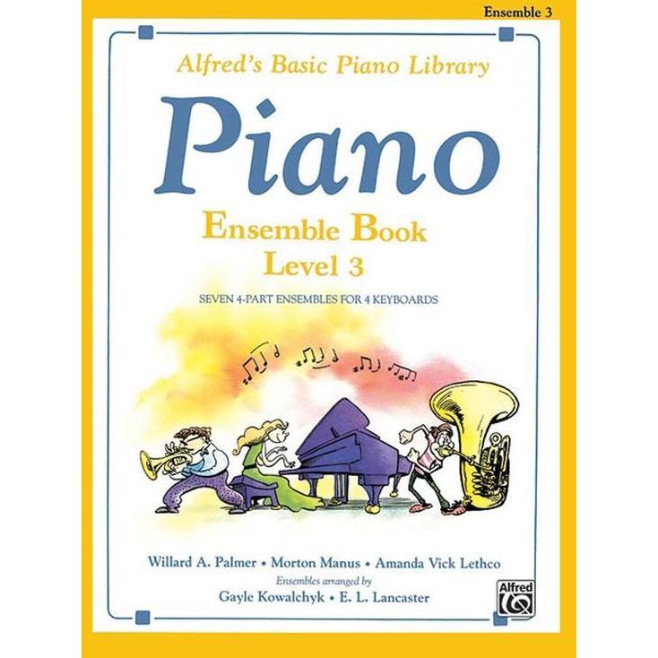 Alfred's Basic Piano Course: Ensemble 3-Sheet Music-Alfred Music-Logans Pianos