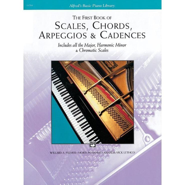 Alfred's Basic Piano Course: First Book of Scales, Chords, Arpeggios & Cadences-Sheet Music-Alfred Music-Logans Pianos