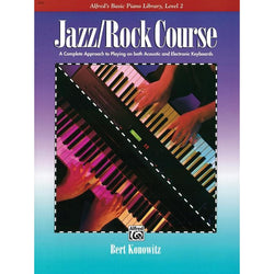 Alfred's Basic Piano Course: Jazz/Rock Lesson 2-Sheet Music-Alfred Music-Logans Pianos